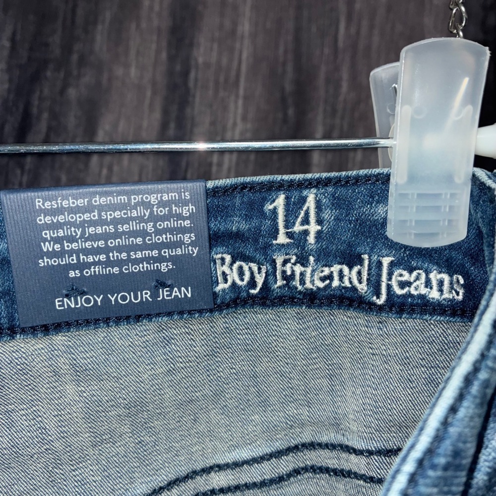 NWT Resfeber Boyfriend Jeans Woman Size 14 - Picture 4 of 10